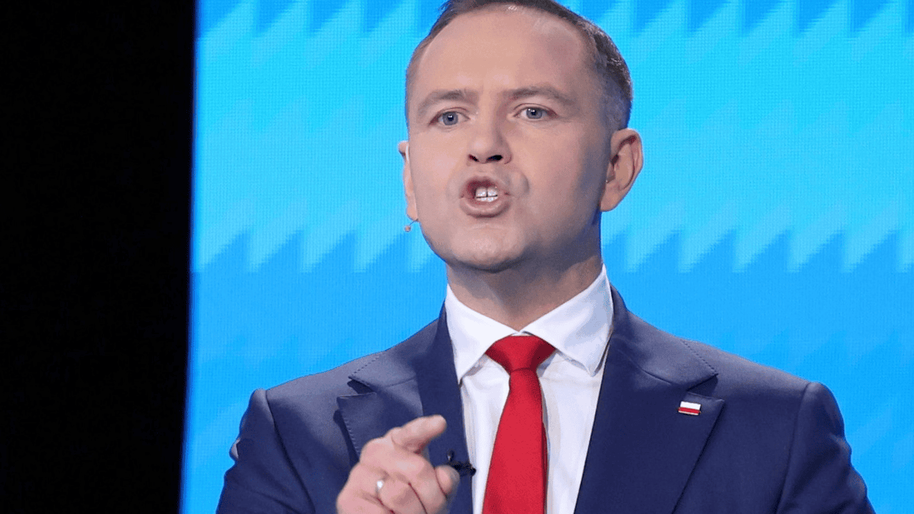 Karol Nawrocki beszta Tuska