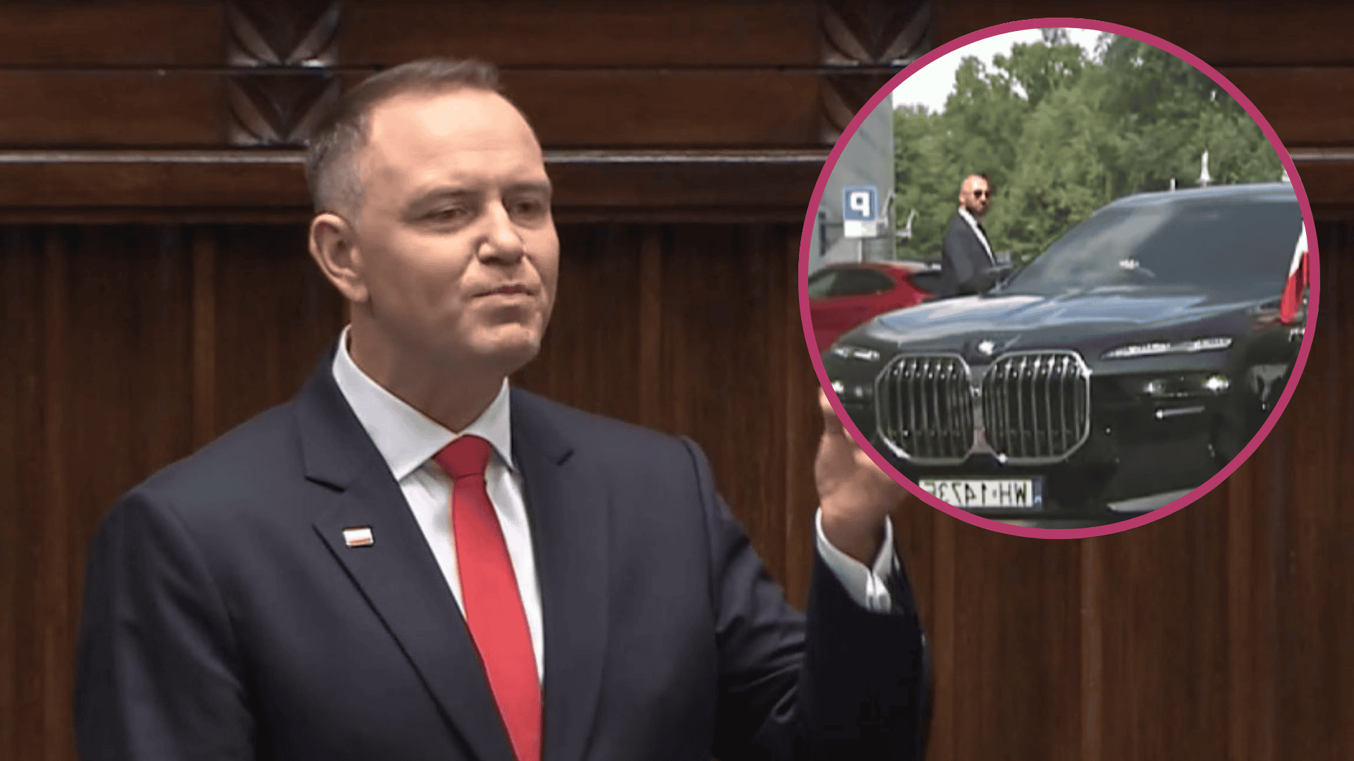 Nawrocki nagle zatrzymał kolumnę i wyskoczył z samochodu. O tym co zrobił huczy cała Polska