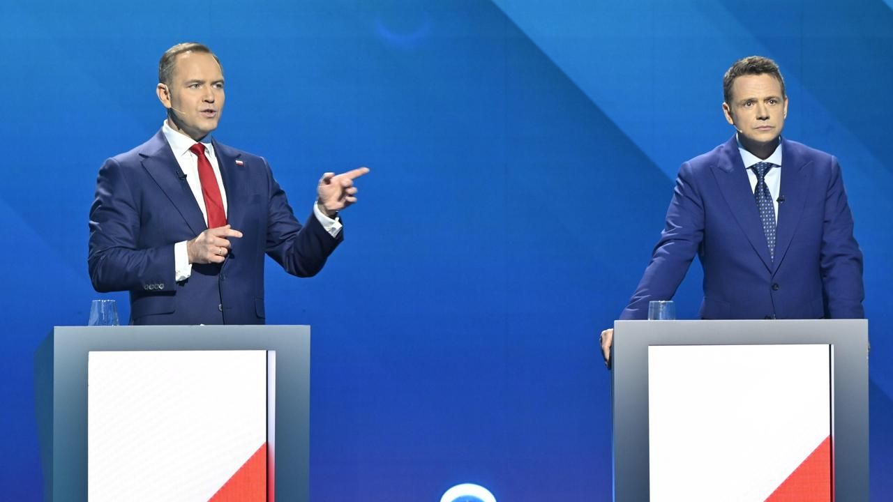Karol Nawrocki i Rafał Trzaskowski