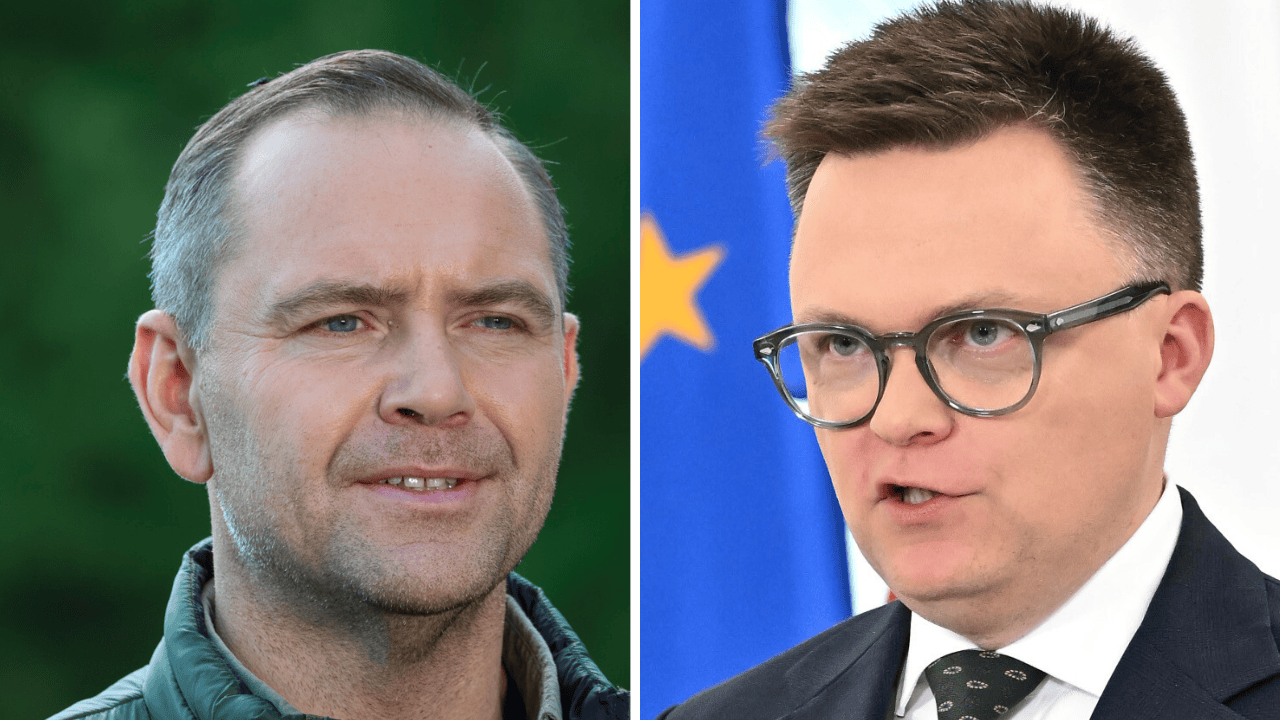 Karol Nawrocki i Szymon Hołownia