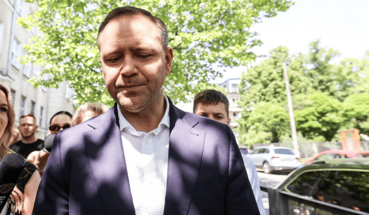 Karol Nawrocki przyłapany