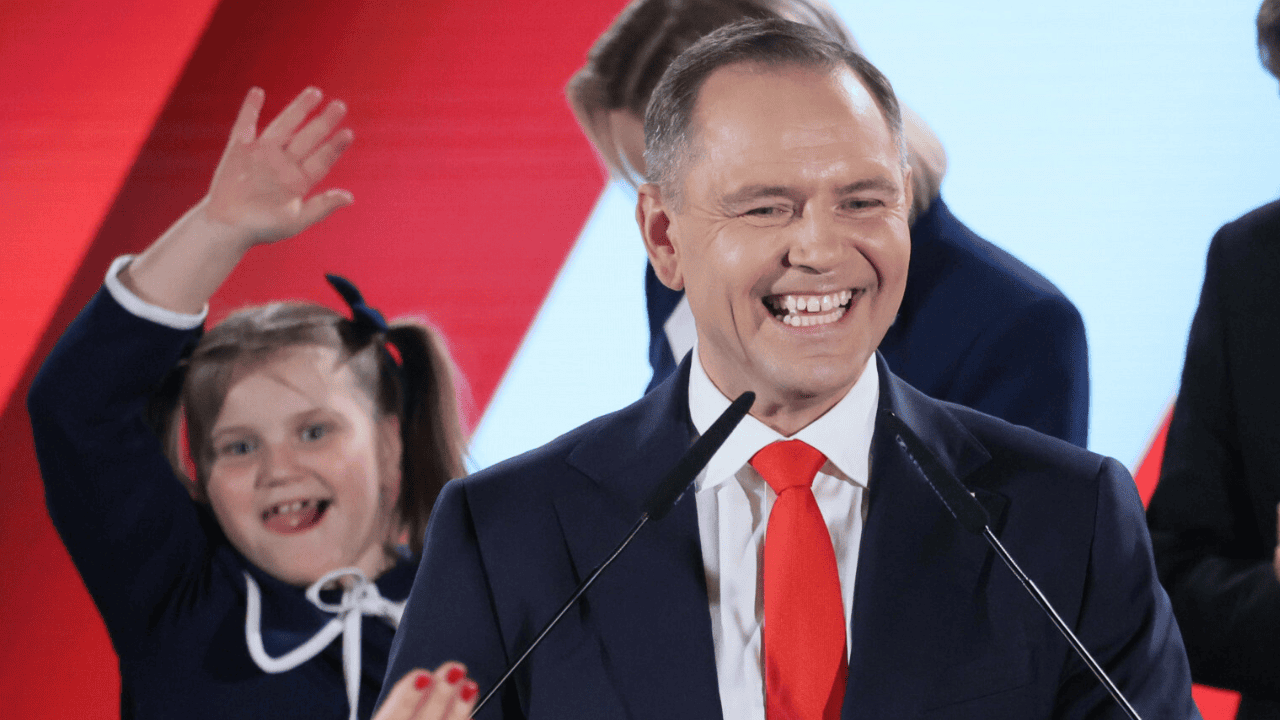 Karol Nawrocki z rodziną