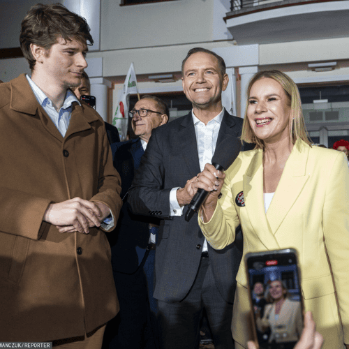 Karol Nawrocki z rodziną