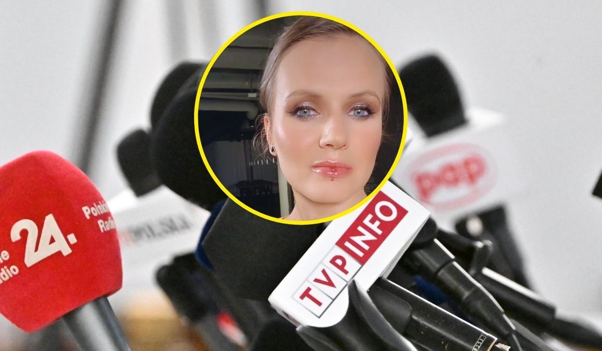 Karolina Opolska przykuła uwagę widzów TVP Info, fot. Instagram/coraliinka