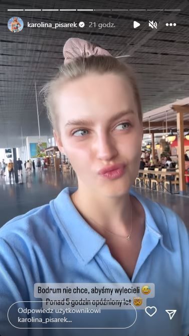 Karolina Pisarek przeżyła dramat na lotnisku 1.JPG
