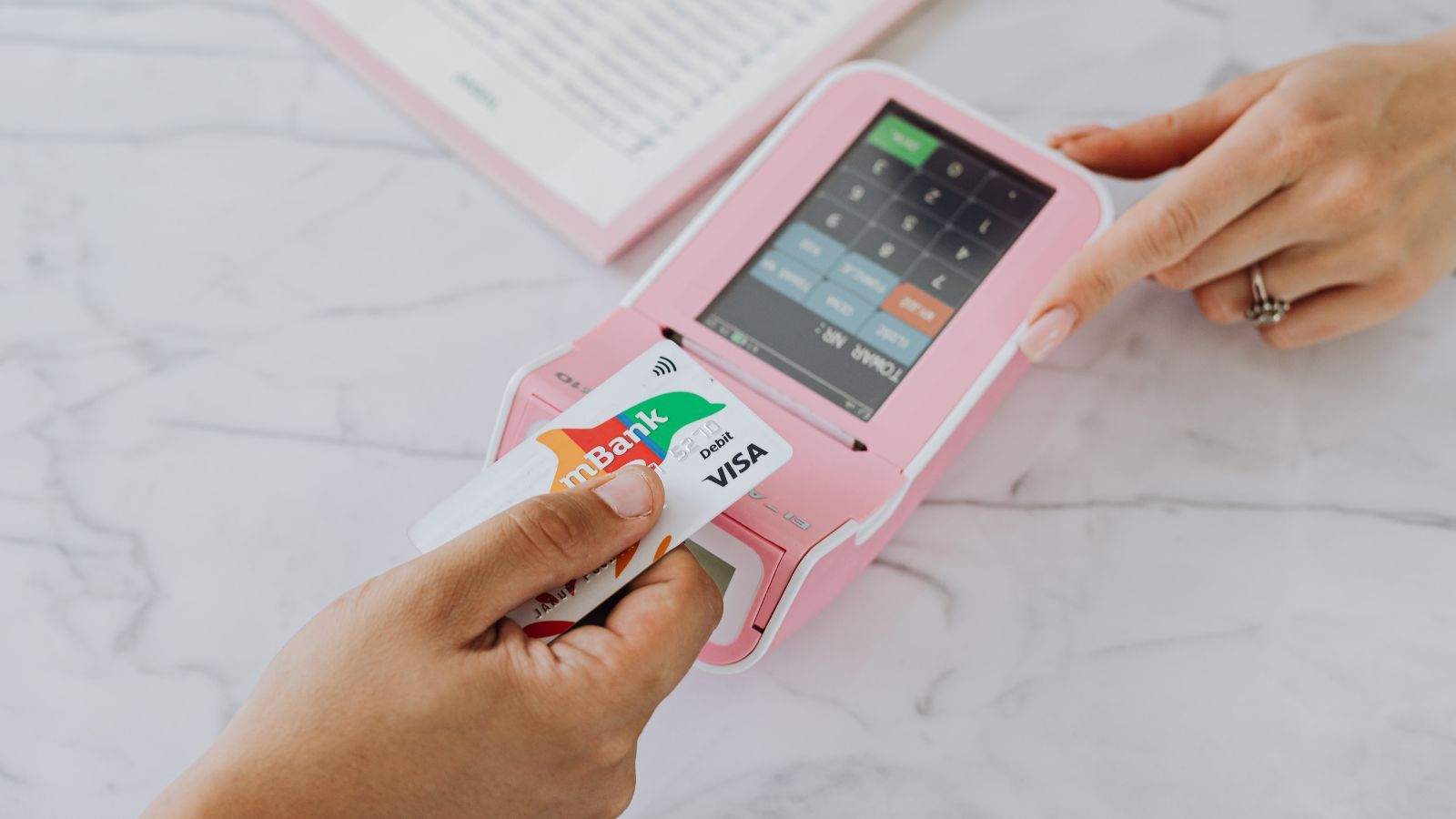 Karta płatnicza terminal