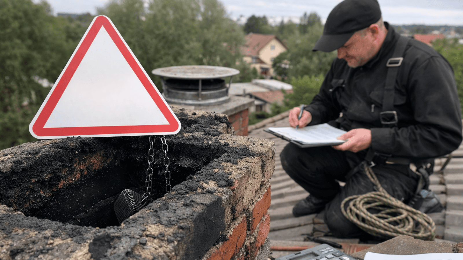 Nawet 5000 zł kary za zaniedbanie komina. Od 2026 roku obowiązkowe terminy czyszczenia i przeglądów