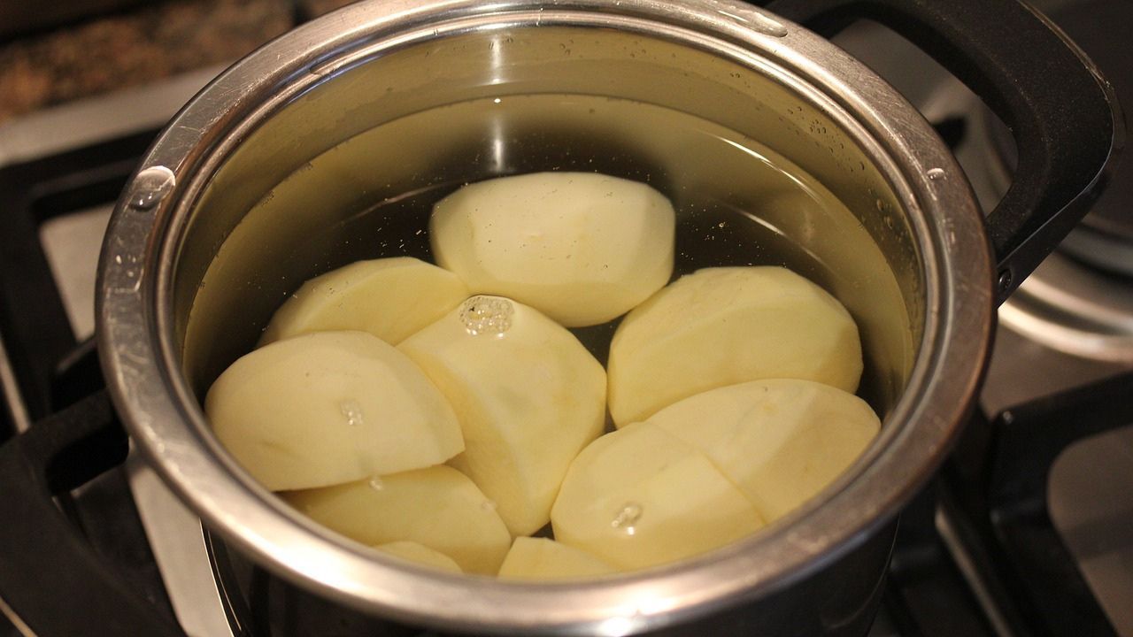 gotowane ziemniaki