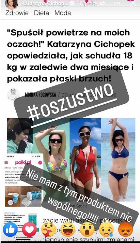 Kasia Cichopek ofiarą oszustwa, fot. Instagram