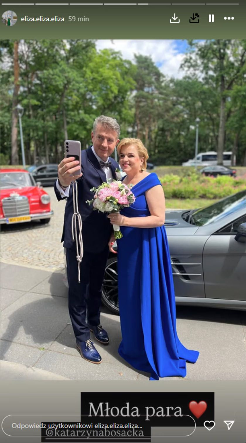 Do sieci trafiły zdjęcia z wesela Bosackiej. Pokazała drugą suknię. Impreza w plenerze