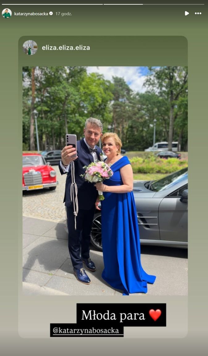 Do sieci trafiły zdjęcia z wesela Bosackiej. Pokazała drugą suknię. Impreza w plenerze