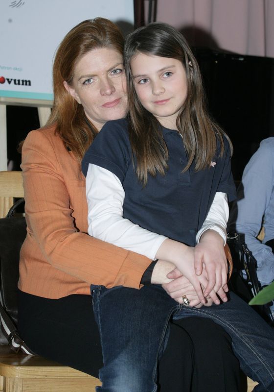 Katarzyna Dowbor z córką Marią, fot. KAPiF
