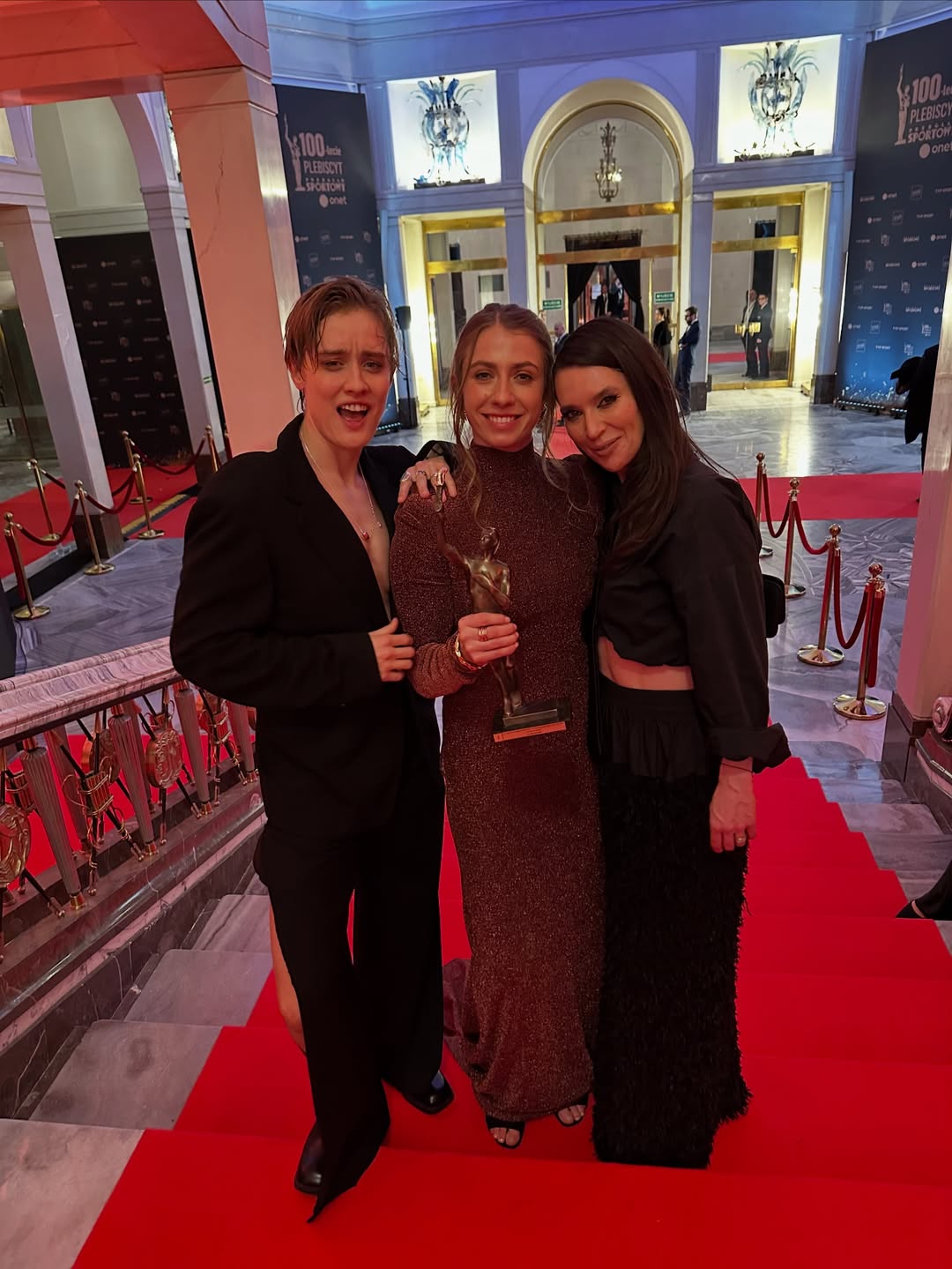 Sceny na gali z udziałem Zillmann i Lesar. Wszystko się nagrało