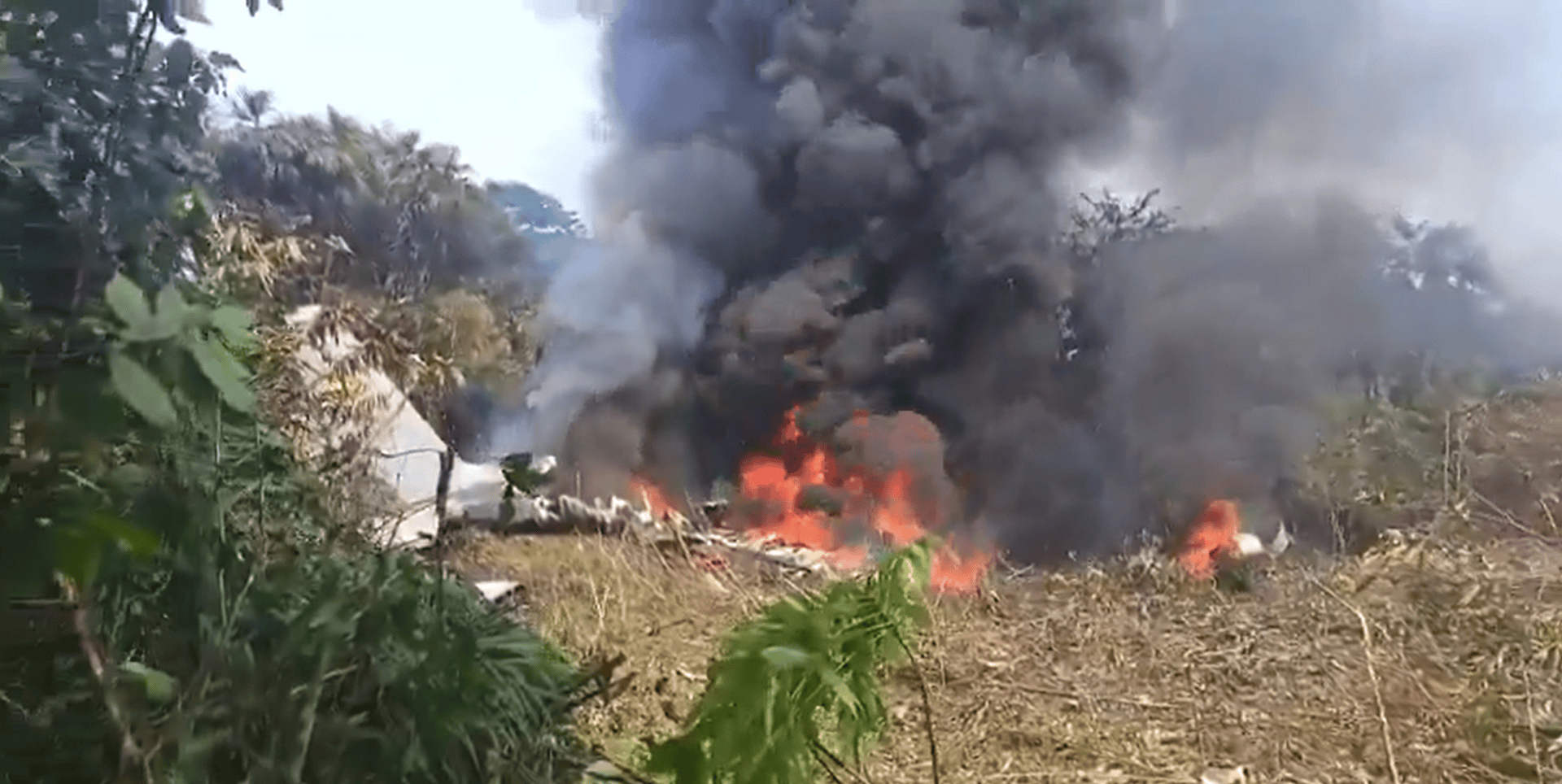 Katastrofa samolotu wojskowego w Kolumbii