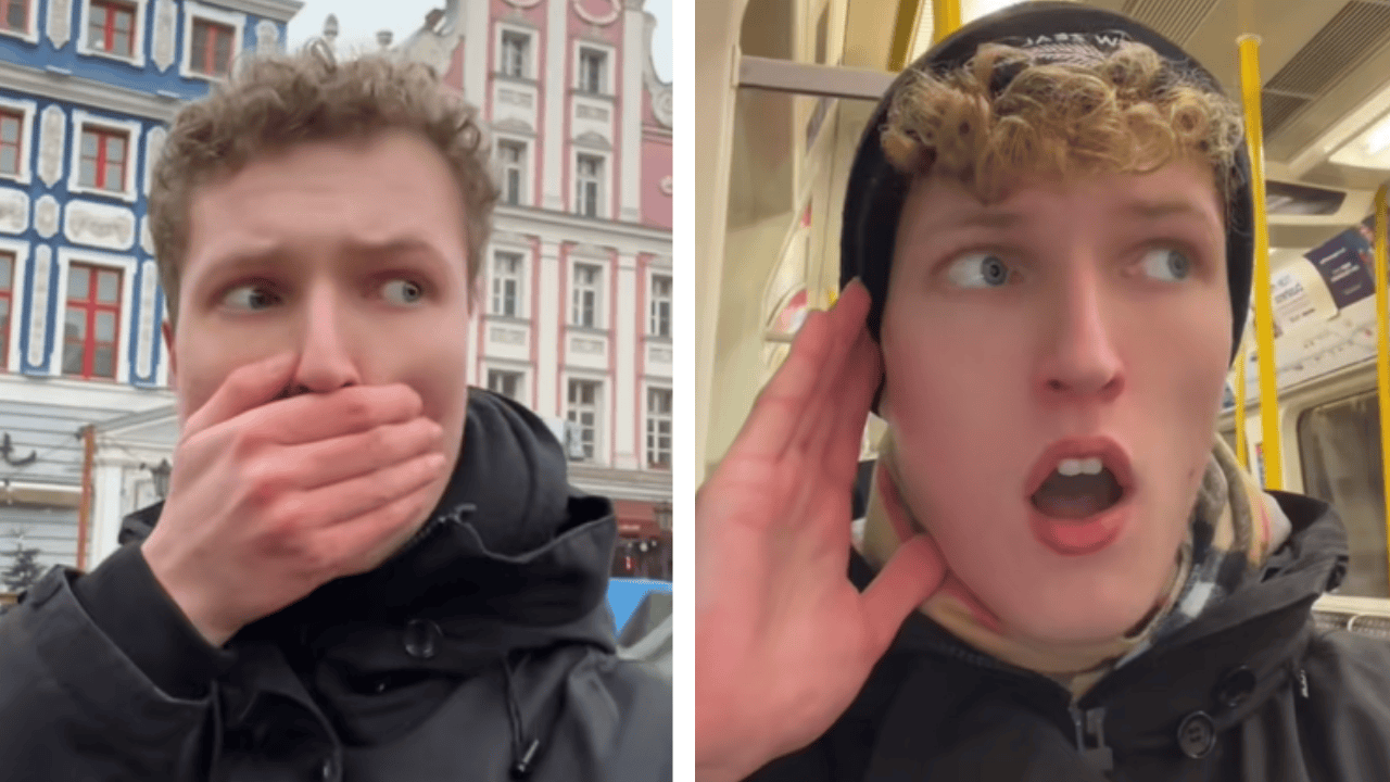 Niemiec przyjechał do Polski i przeżył prawdziwy szok. Nagranie widział cały świat