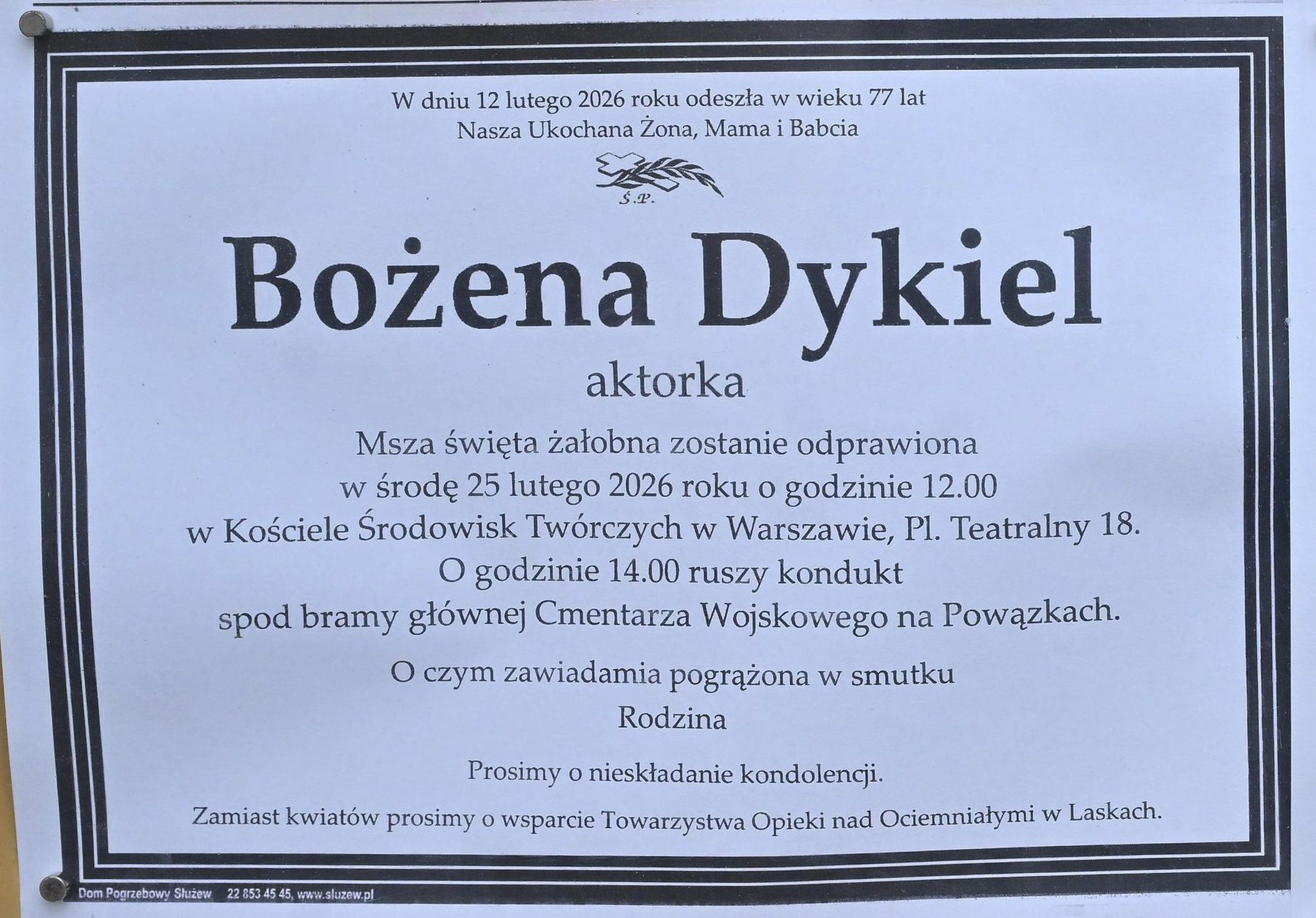 Pojechali na grób Bożeny Dykiel. Natychmiast zrobili relację z tego, co tam zastali