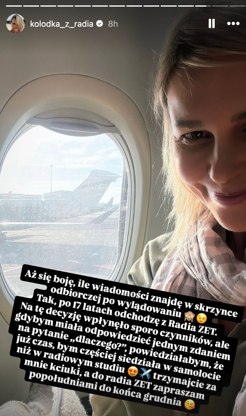 Uwielbiana dziennikarka odchodzi z Radia Zet po 17 latach. Ujawniła powód