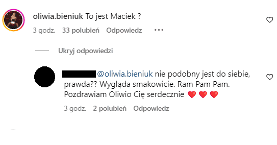 Komentarz Oliwia Bieniuk