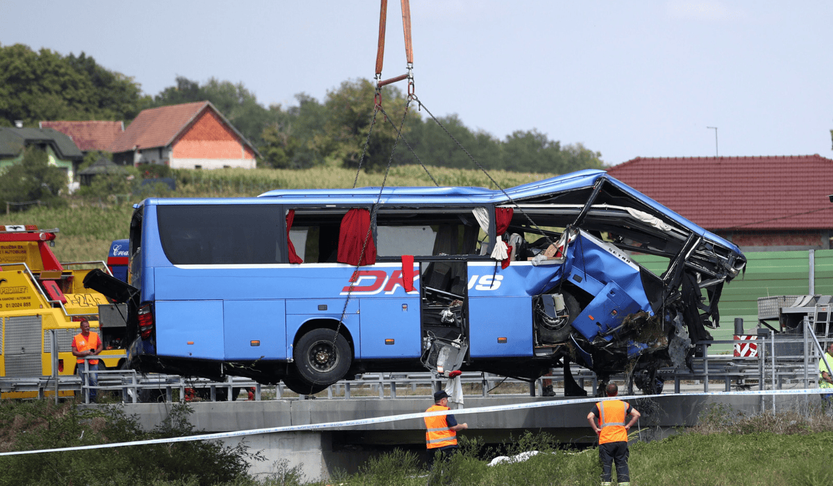 Wypadek autokaru Chorwacja