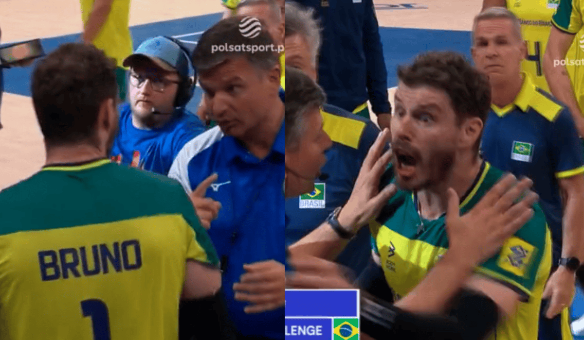 Wściekły brazylijski siatrkarz