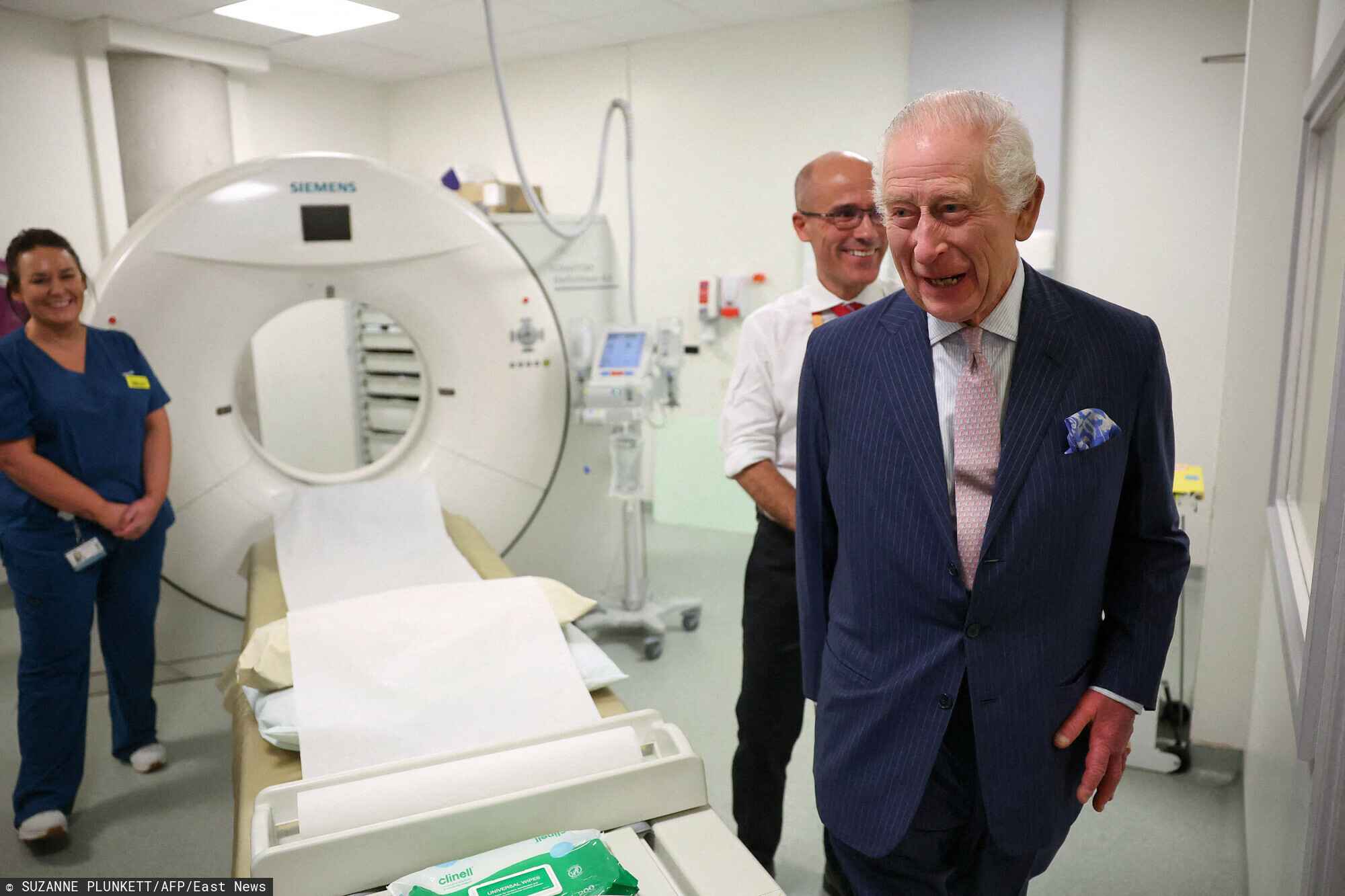 Król Karol III, wizyta w szpitalu onkologicznym, nowe zdjęcia