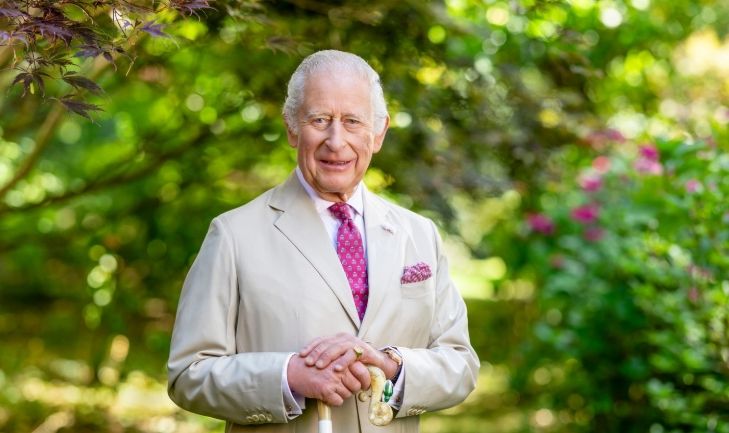 Król Karol III, fot. Instagram