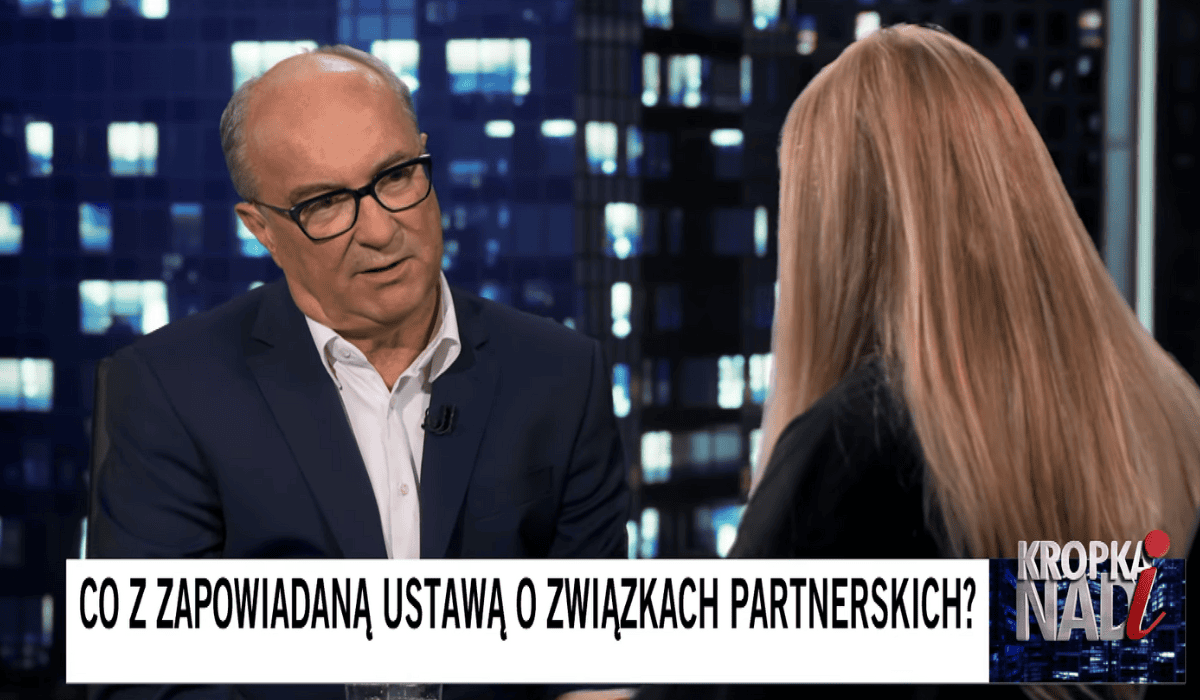 Kropka nad i, fot. Kadr z Kropka nad i, TVN24