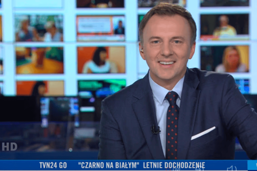 Krzysztof Górlicki, screen TVN 24