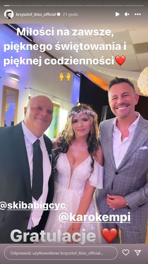 Krzysztof Skiba ożenił się 2.JPG