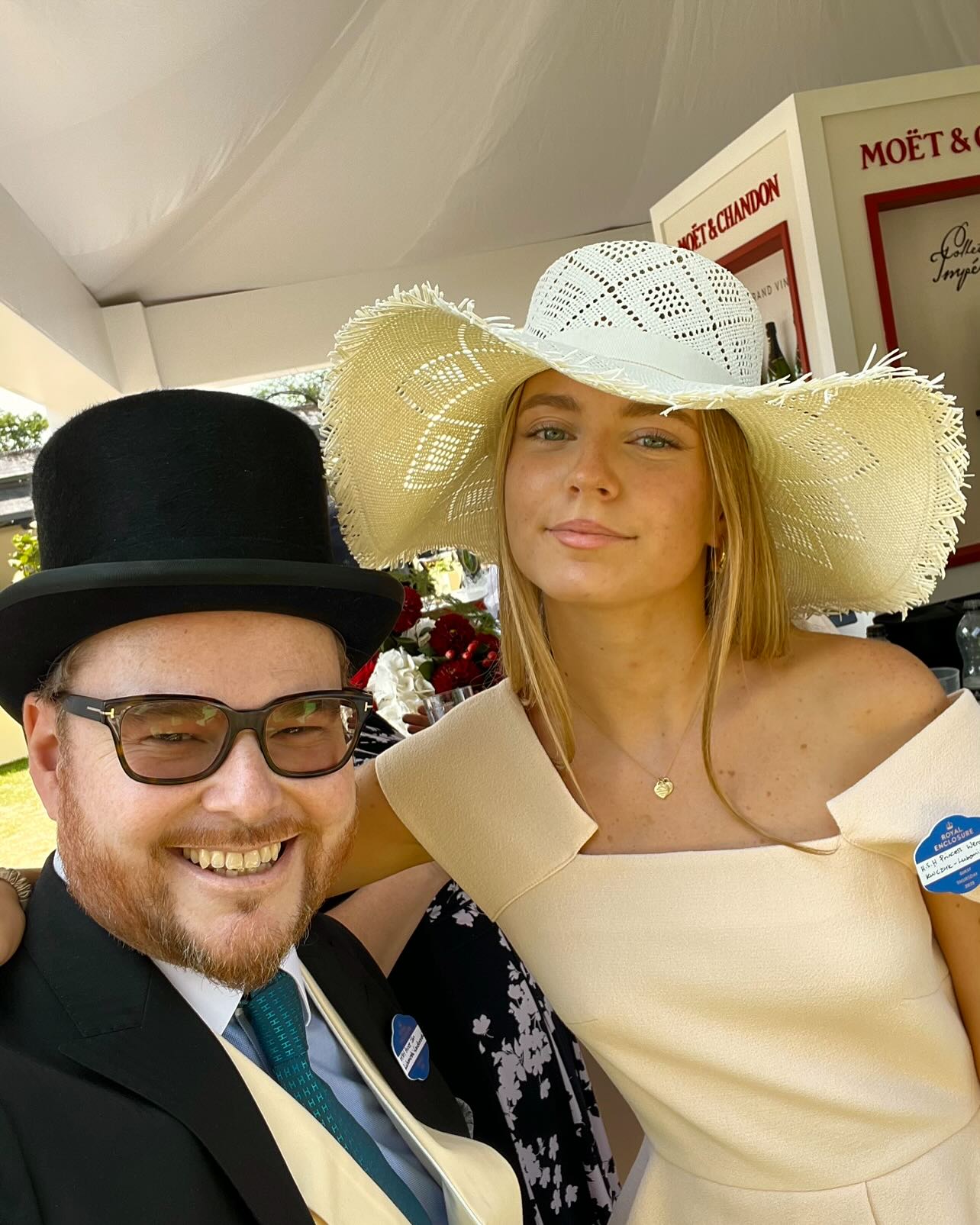 Córka Kulczyk i Lubomirskiego na Royal Ascot. Weronika zachwyca urodą