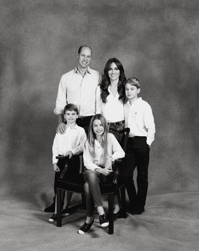 Książę William i księżna Kate z dziećmi, fot. Instagram