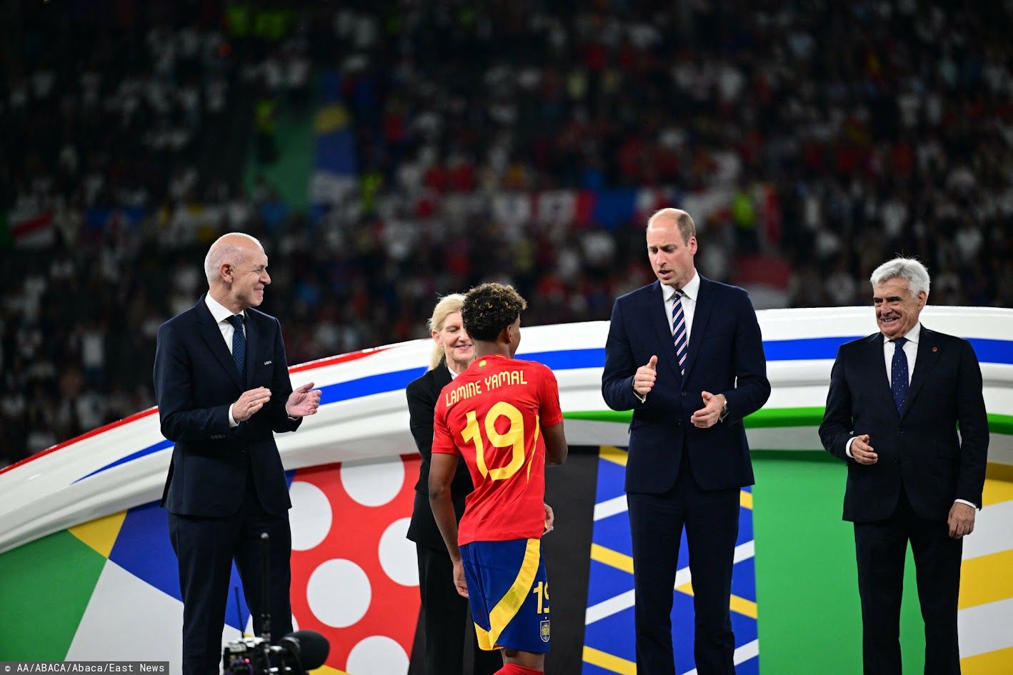 El príncipe William en la final de la Eurocopa 2024, Foto: East News