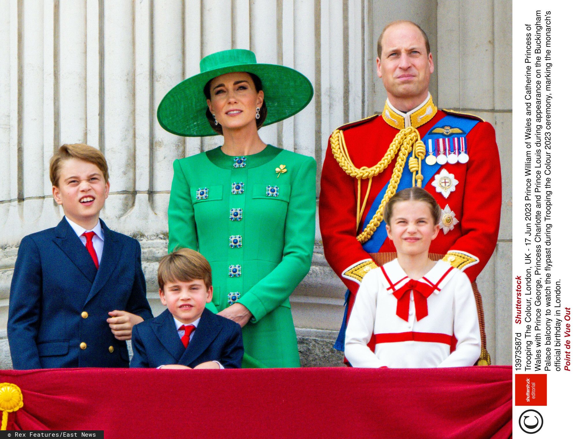 Księżna Kate i Książę William, nagrani w helikopterze, gdzie polecieli