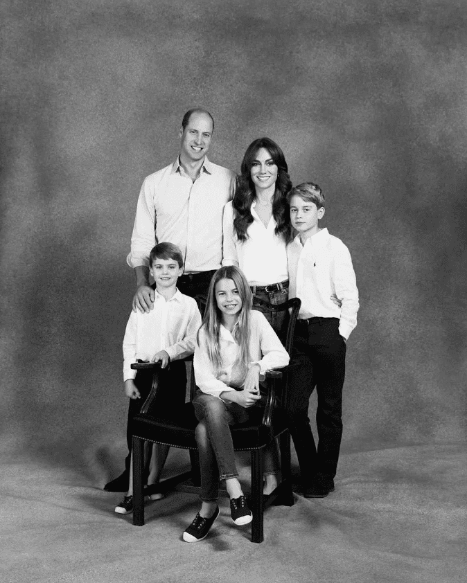 Księżna Kate i książę William z dziećmi, fot. Instagram
