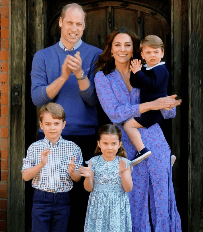 Księżna Kate i książę William z dziećmi, fot. Instagram