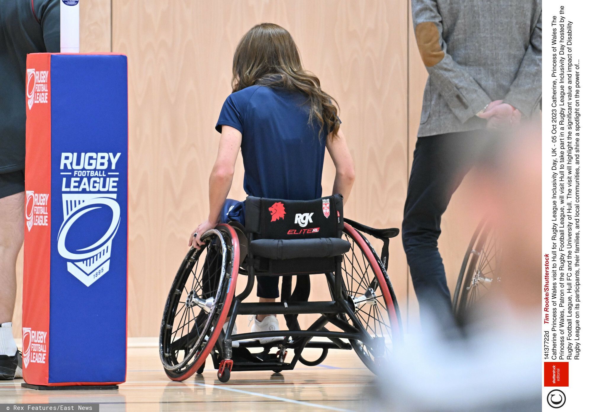 Księżna Kate na wózku inwalidzkim fot.EastNews