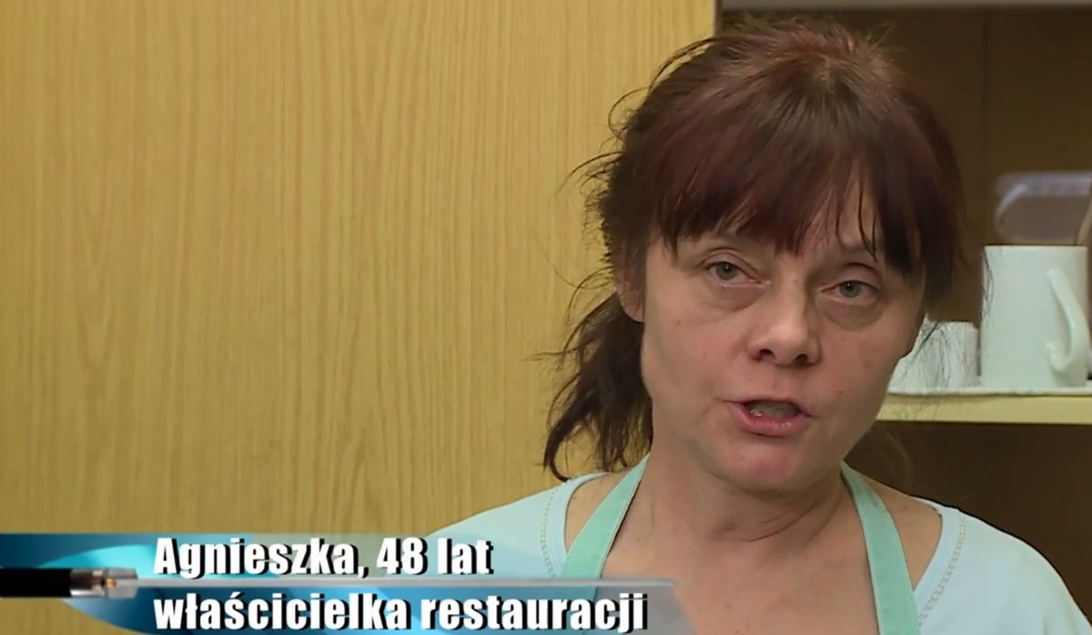 Kuchenne rewolucje, Magda Gessler, nie żyje Agnieszka z Bistro pod przykrywką