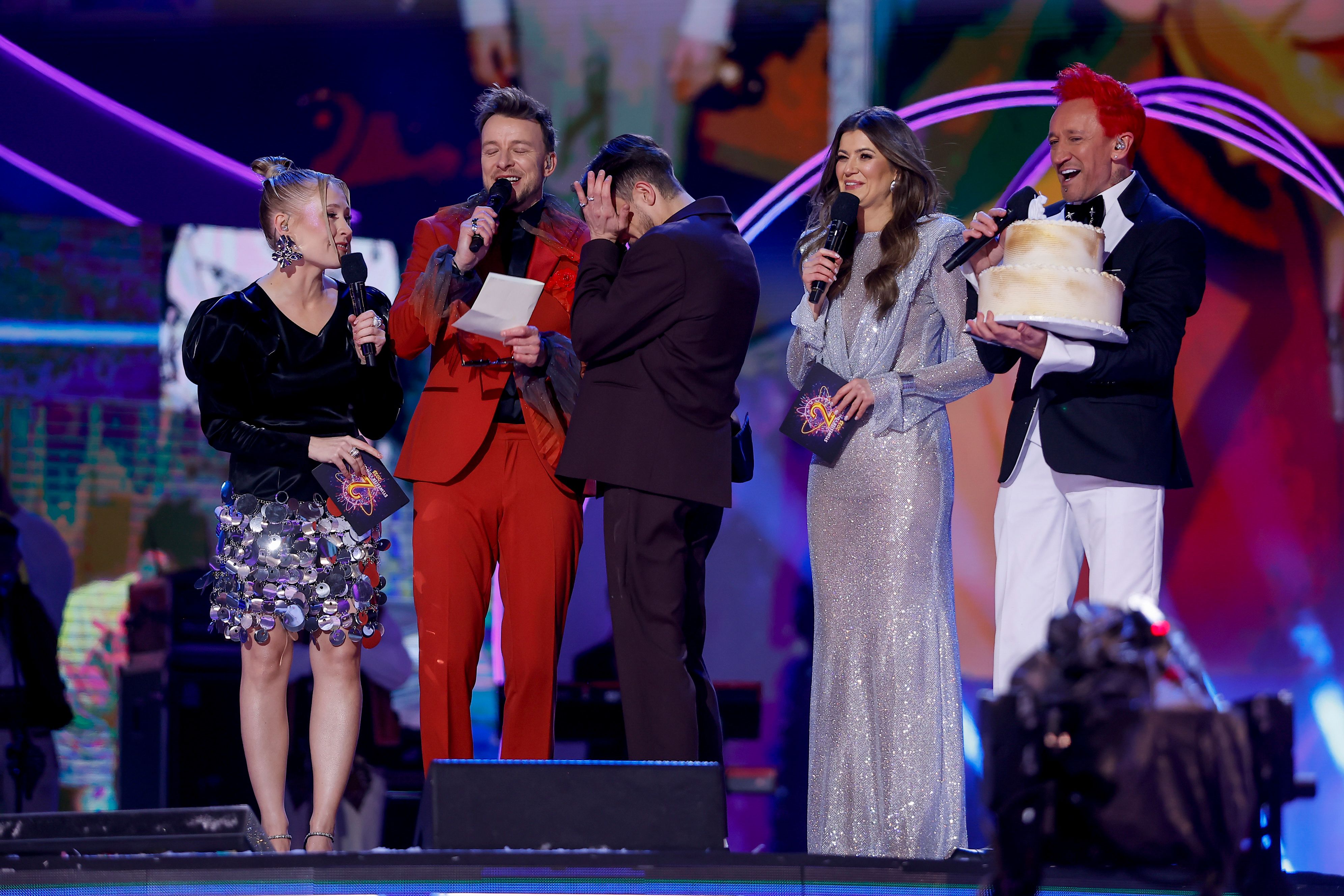 Dawid Kwiatkowski rozpłakał się na "Sylwestrze z Dwójką". Powodem niespodzianka