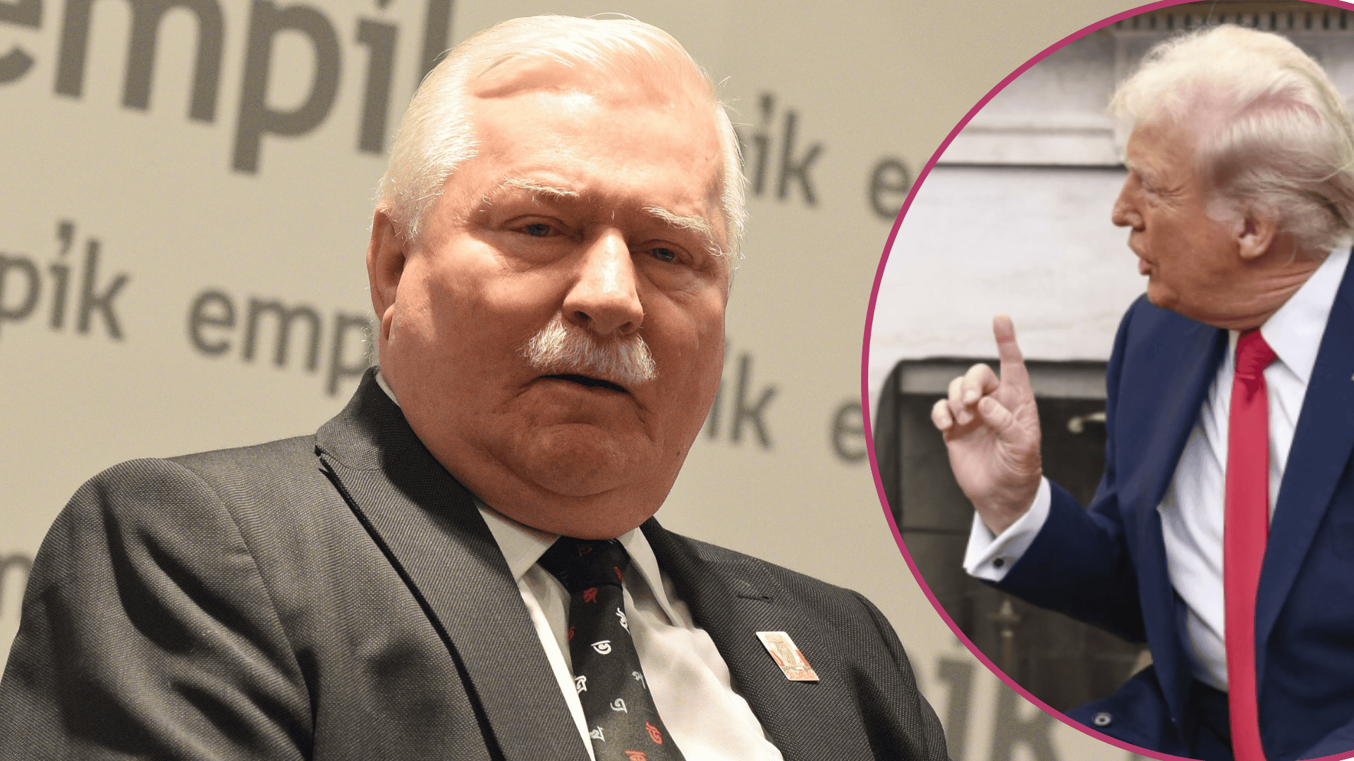 Lech Wałęsa, Donald Trump 