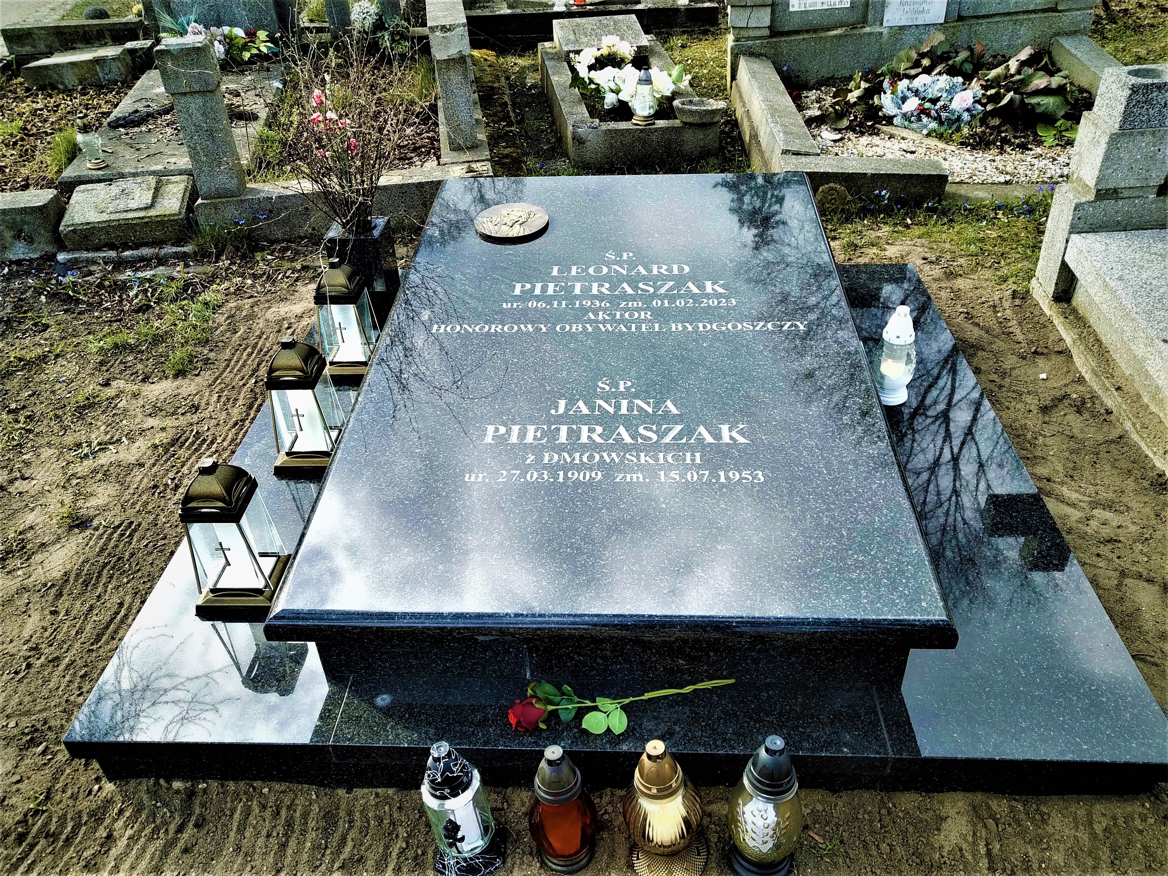 Leonard Pietraszak grób