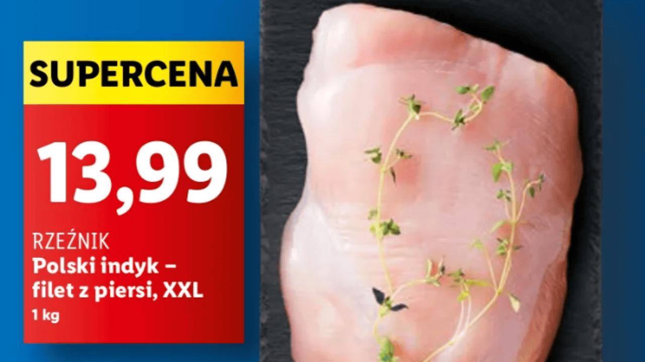 Lidl gazetka mięso z indyka