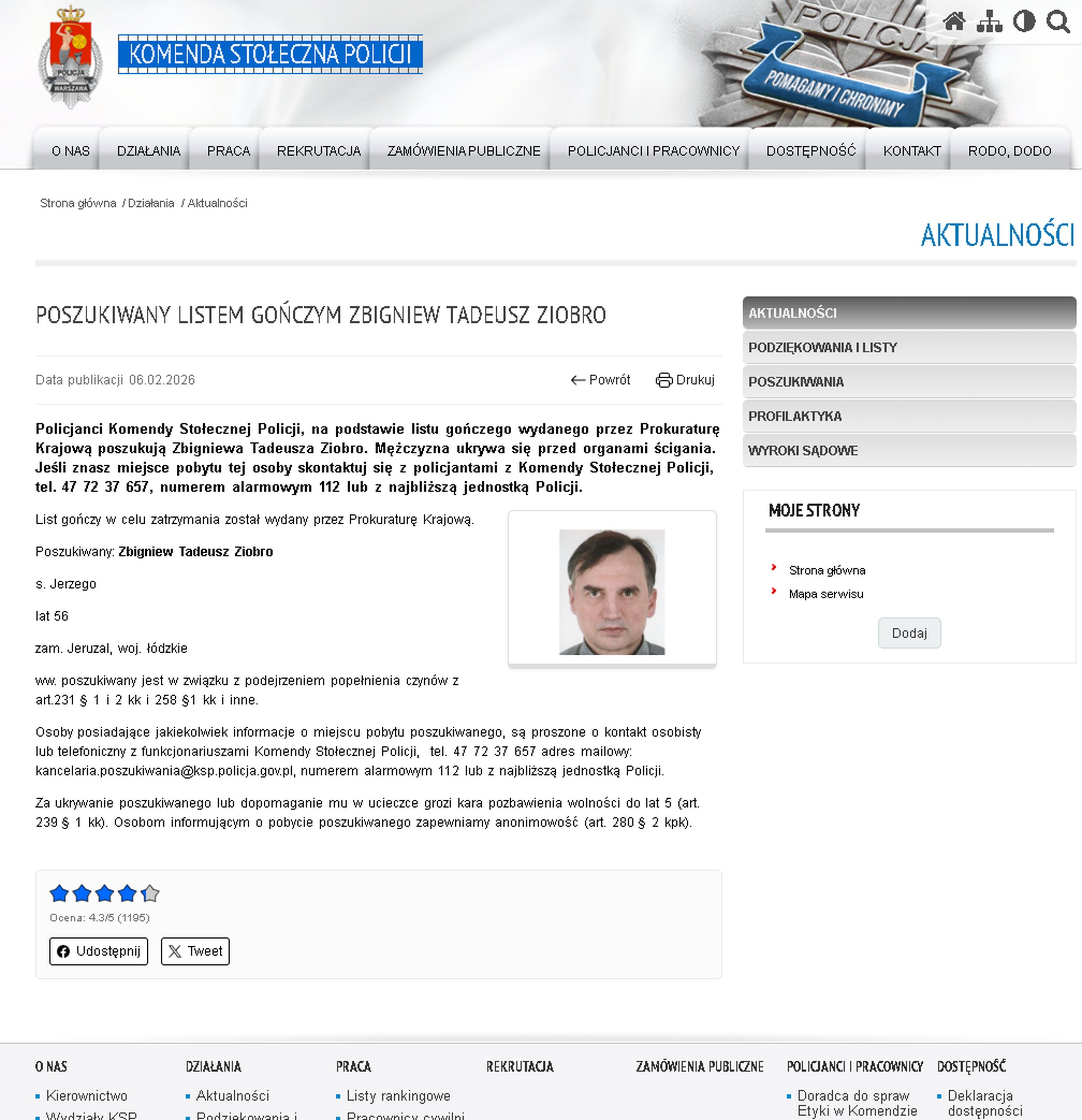 Co musiałoby się stać, żeby doszło do ekstradycji Zbigniewa Ziobry? Prawnik tłumaczy 