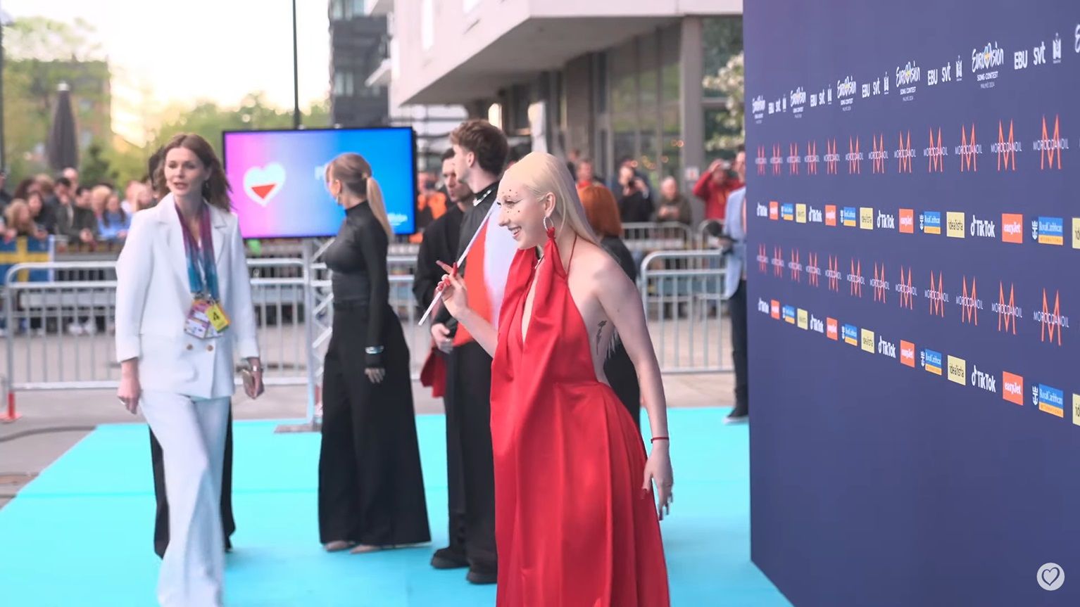 Luna, Eurowizja 2024, turkusowy dywan, jak wyglądała, zdjęcia