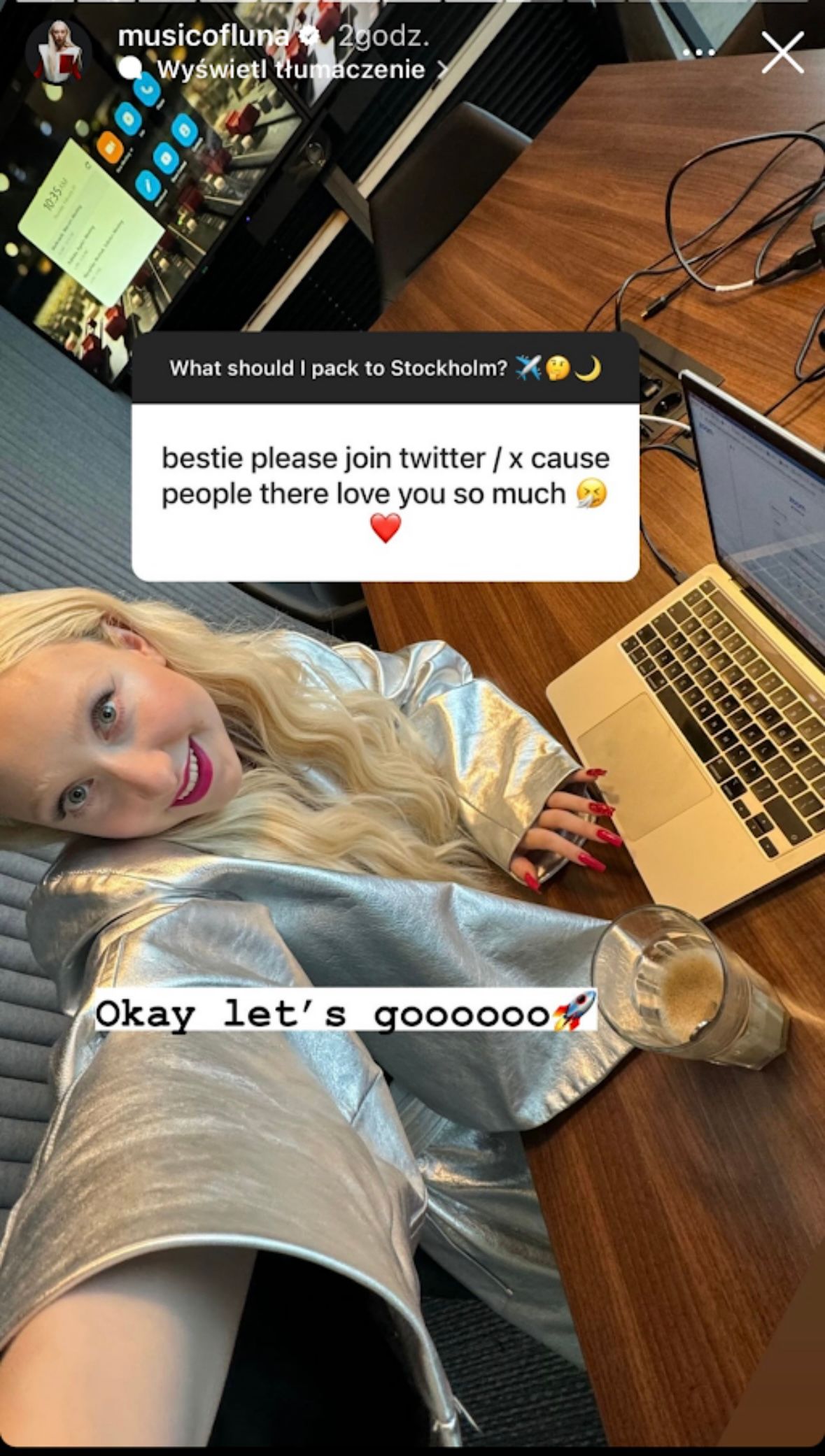 Luna pokazała swoje mieszkanie, fot. Instagram