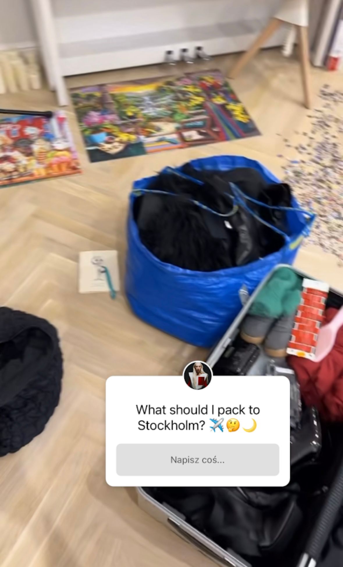 Luna pokazała swoje mieszkanie, fot. Instagram