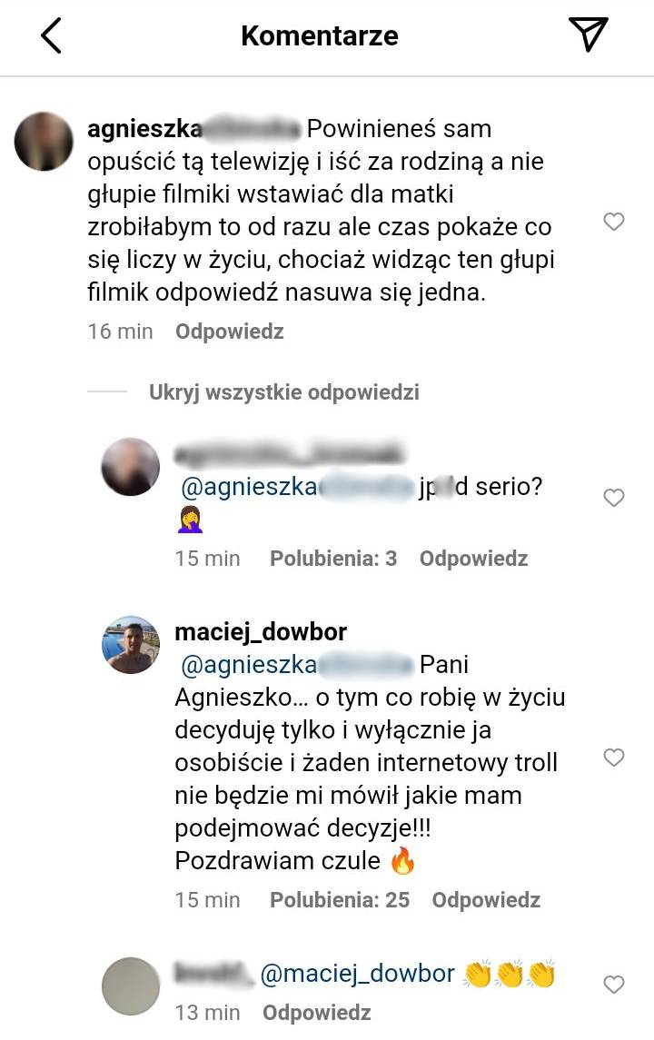 Maciej Dowbor komentarze po zwolnieniu Katarzyny Dowbor 1.jpg