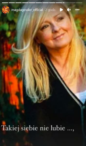Magda Gessler w prostych włosach. Zaskoczyła fanów zdjęciem sprzed lat