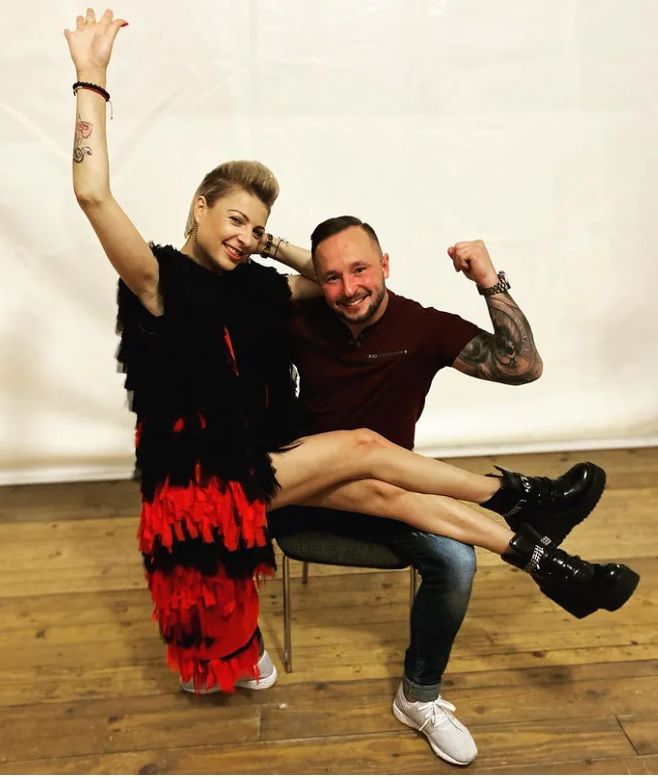 Magda Narożna i Krzysztof Byniak fot. Instagram @madzia_pim