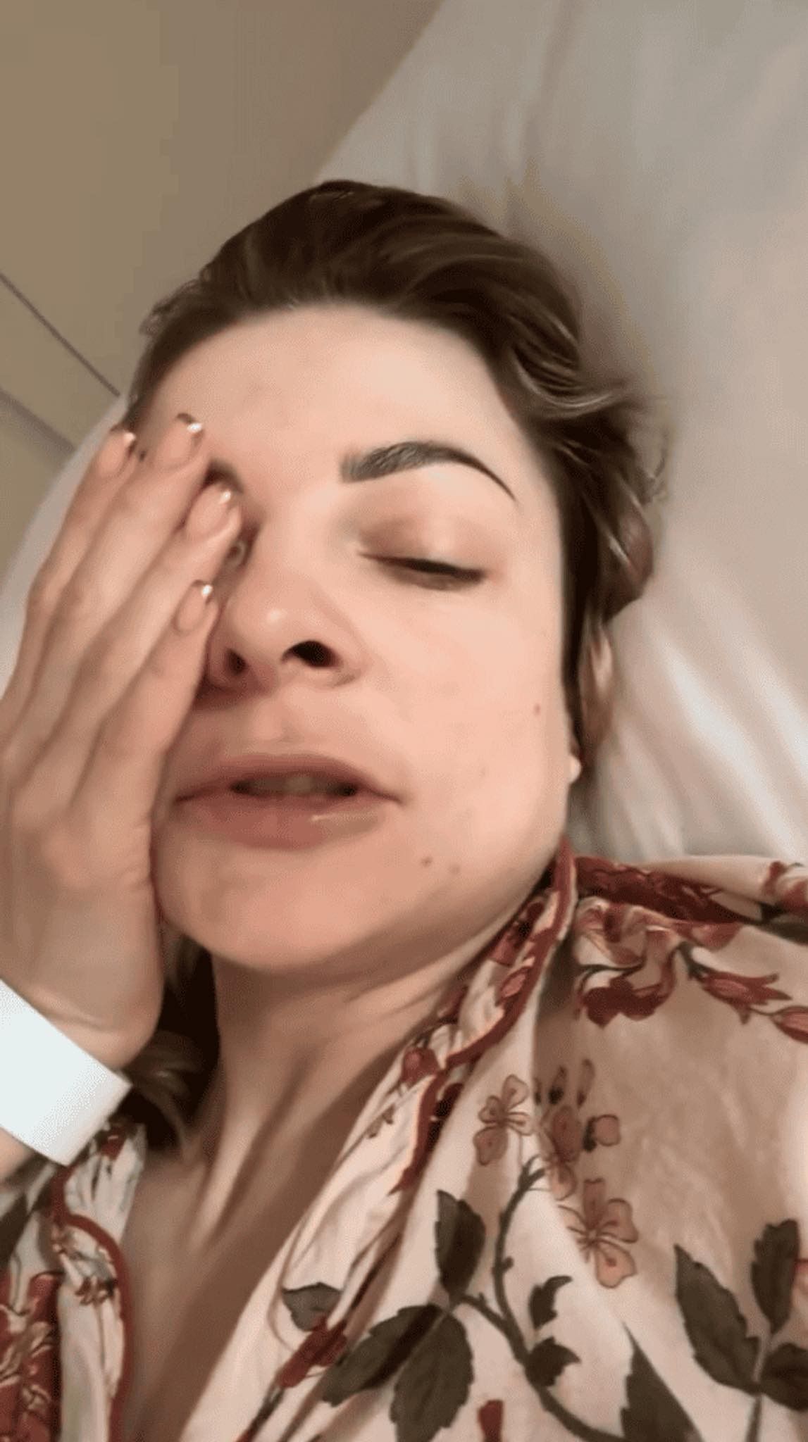 Magda Narożna po operacji, fot. Instagram