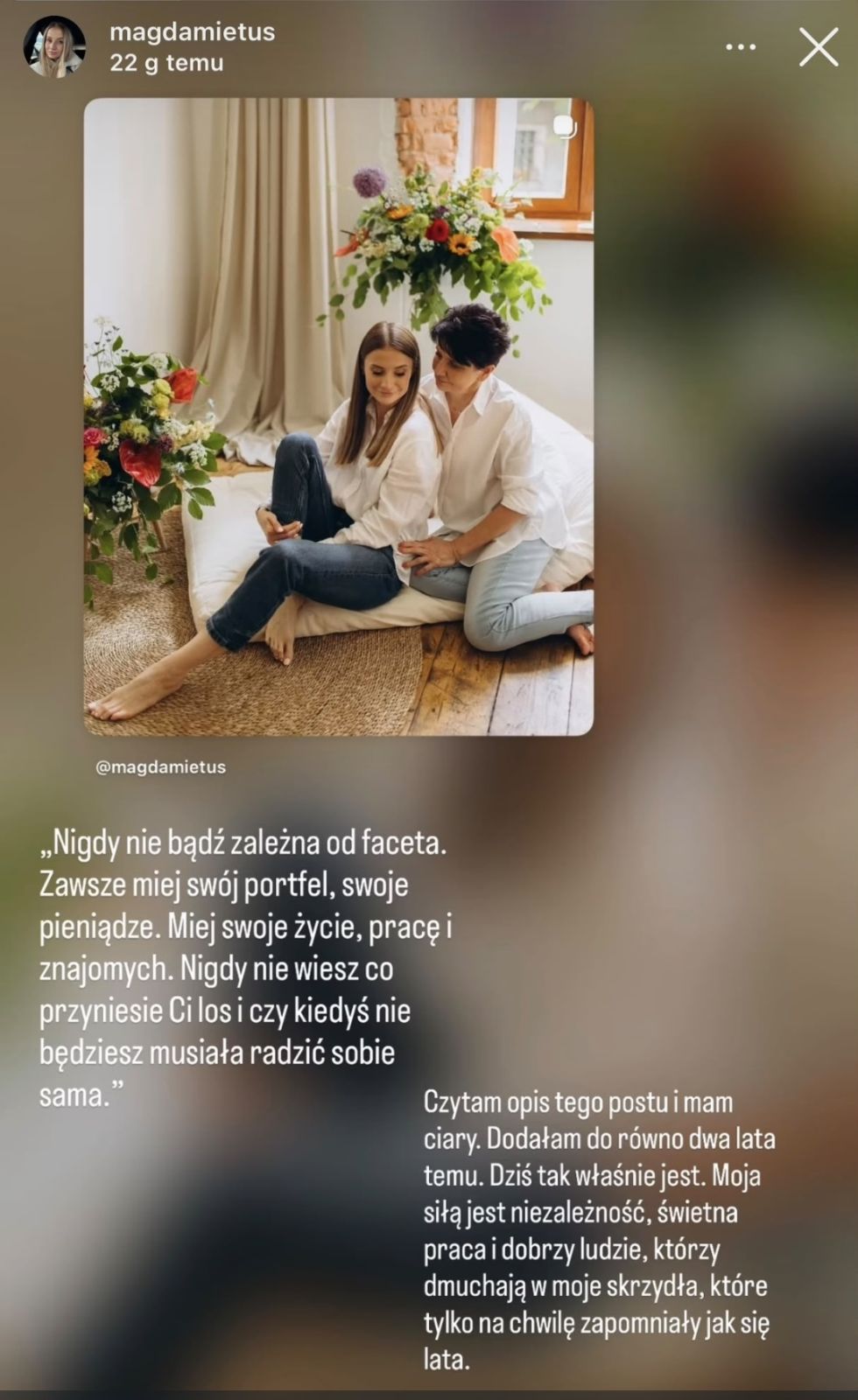 To pokazała wdowa po Grzegorzu Miętusie chwilę po pogrzebie męża. "Mam ciary.."
